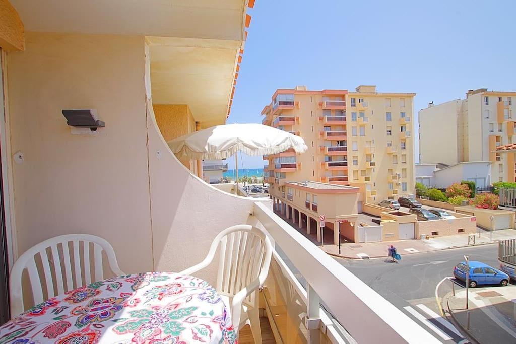 Appartement Calme Et Moderne Avec Vue Mer 74 Canet-en-Roussillon Eksteriør bilde